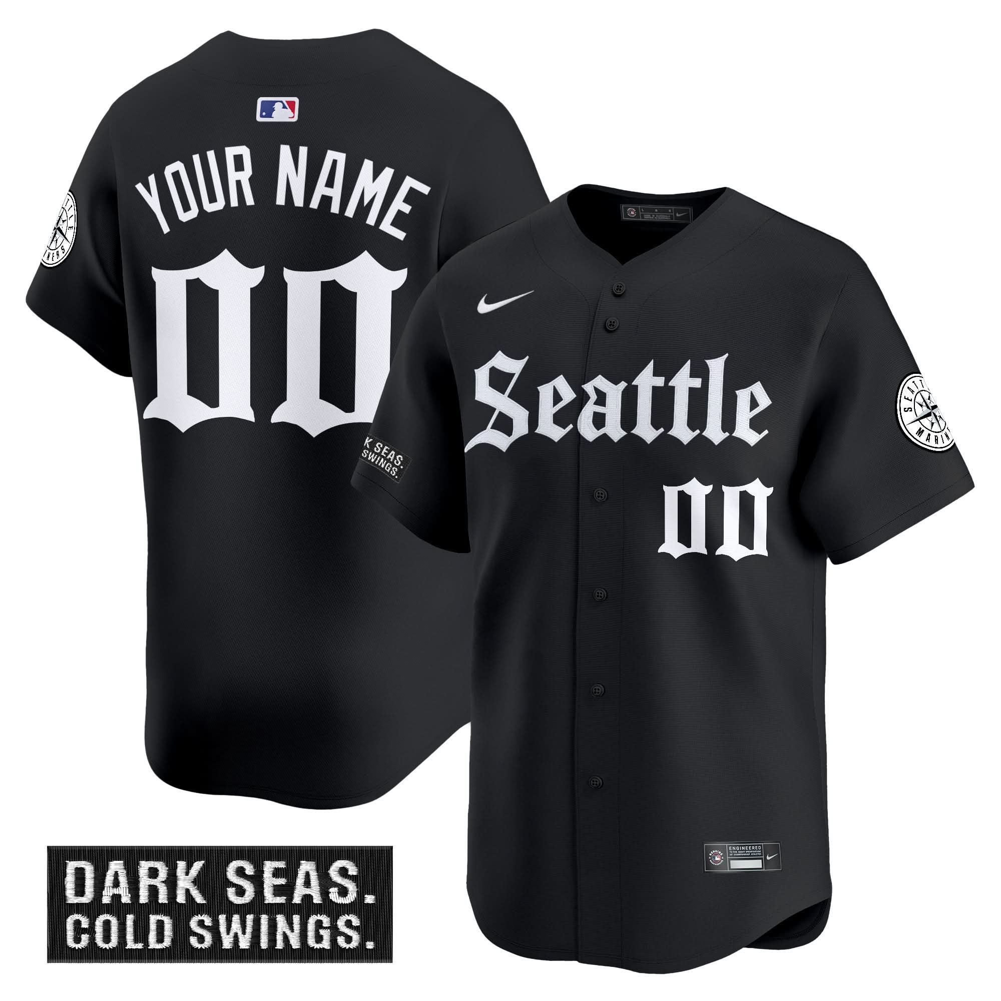 SM 'Deep Sea Gothic Edition' Vapor Premier Limited Custom Jersey - Stitched