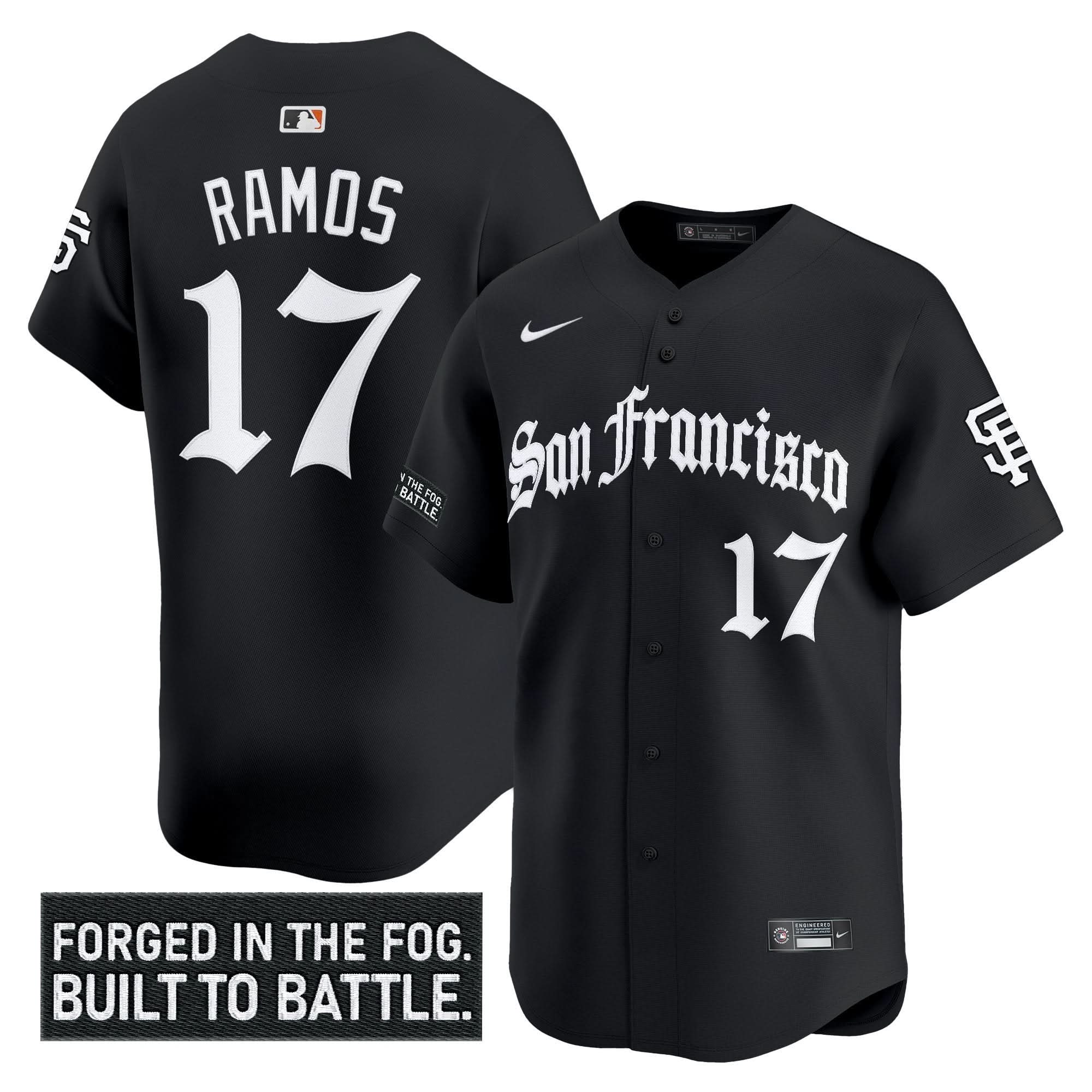 SFG 'Gothic Fog Edition' Vapor Premier Limited Jersey - Stitched