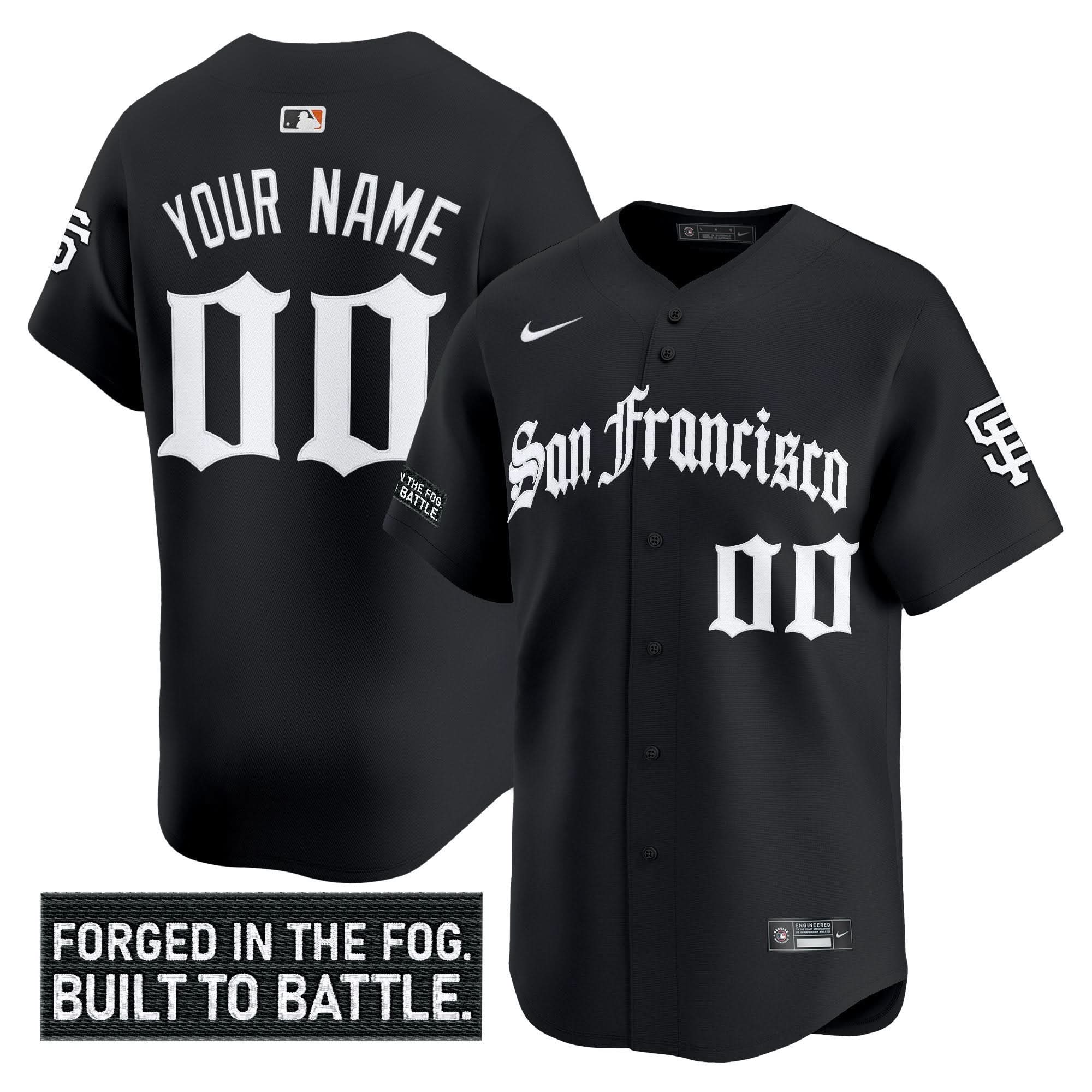 SFG 'Gothic Fog Edition' Vapor Premier Limited Custom Jersey - Stitched