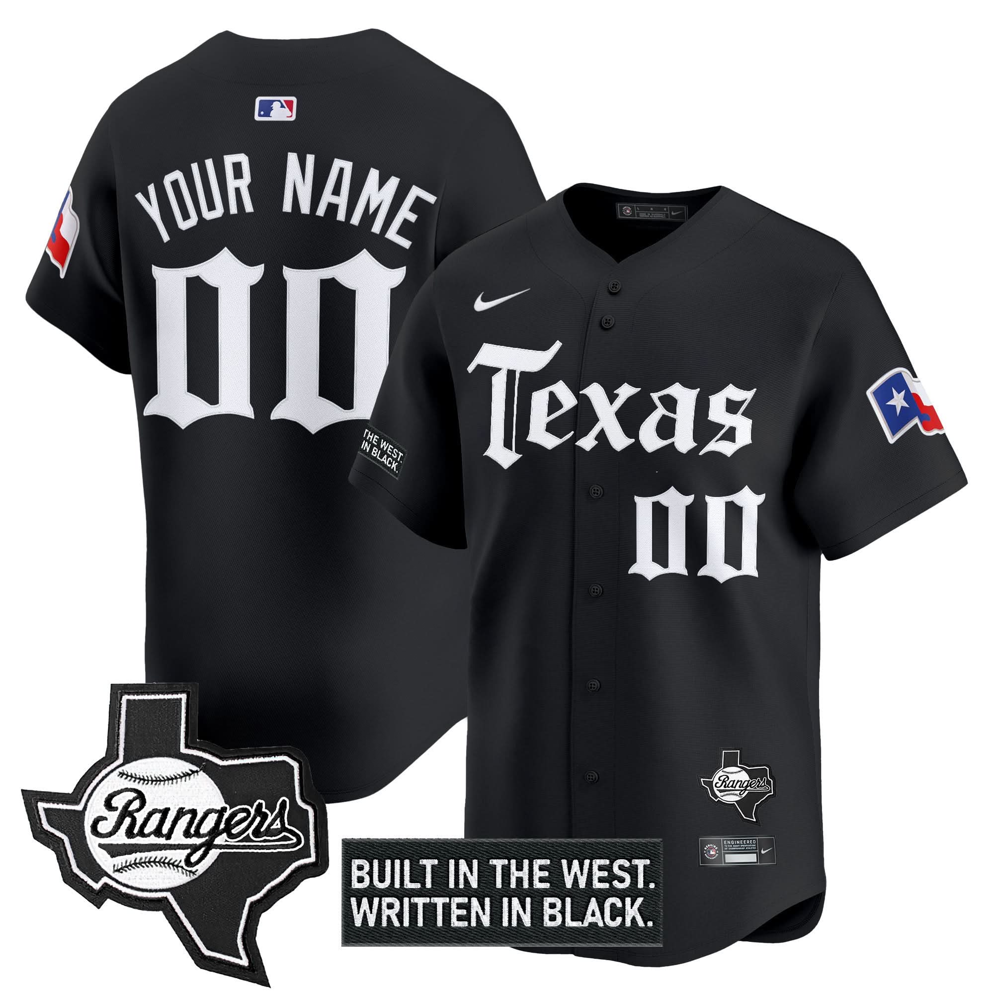 TR 'Gothic Frontier Edition' Vapor Premier Limited Custom Jersey - Stitched