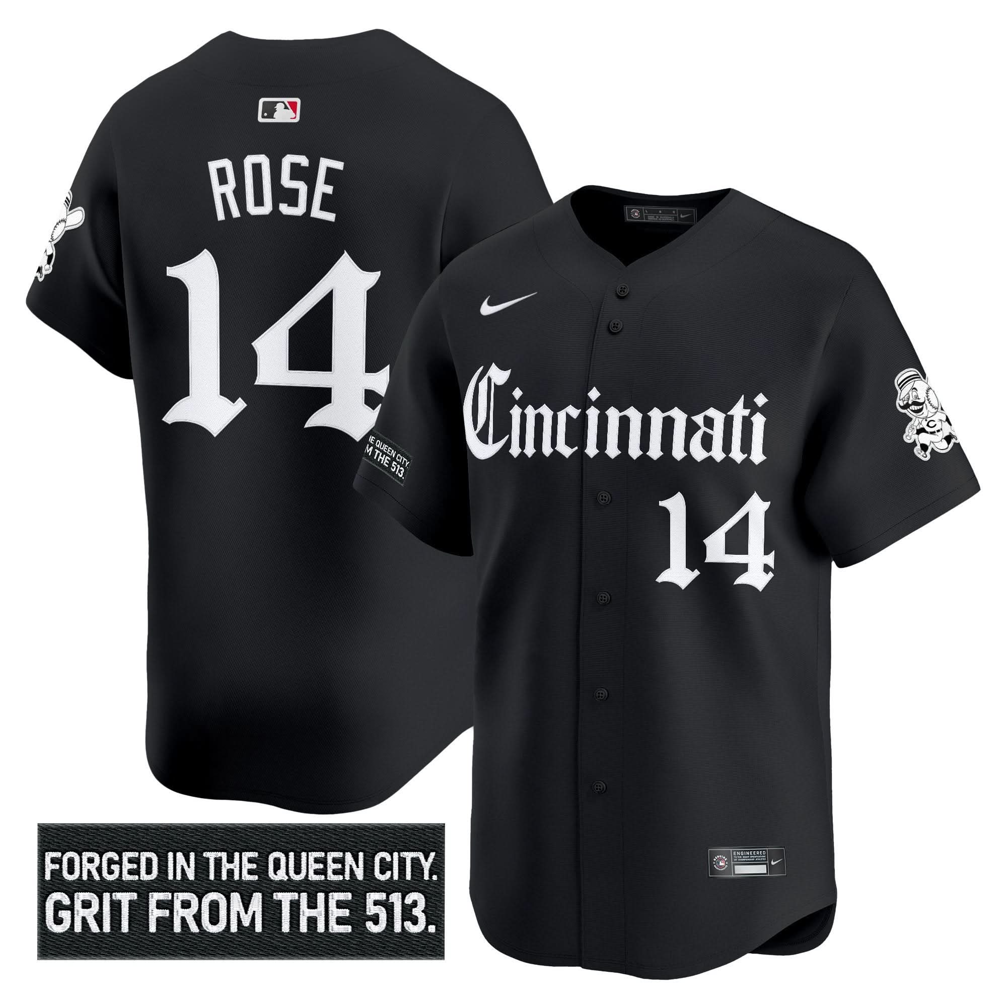 CR 'Gothic Queen City Edition' Vapor Premier Limited Jersey - Stitched