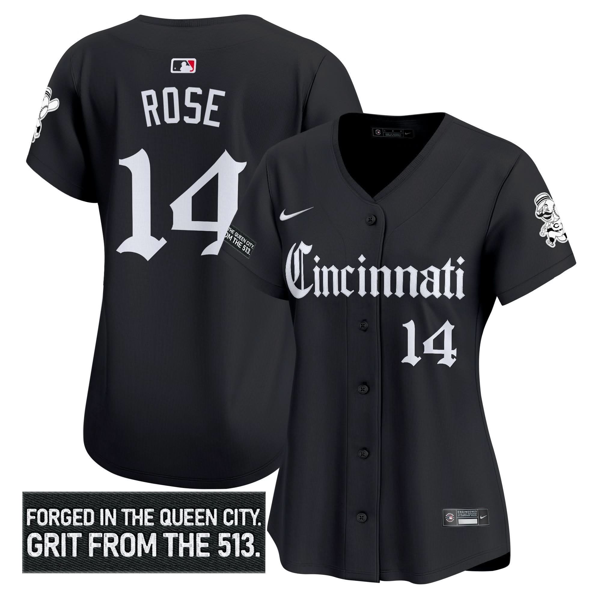 Women's CR 'Gothic Queen City Edition' Vapor Premier Limited Jersey - Stitched