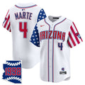 Ketel Marte AD Independence Day Limited Jersey - Stitched