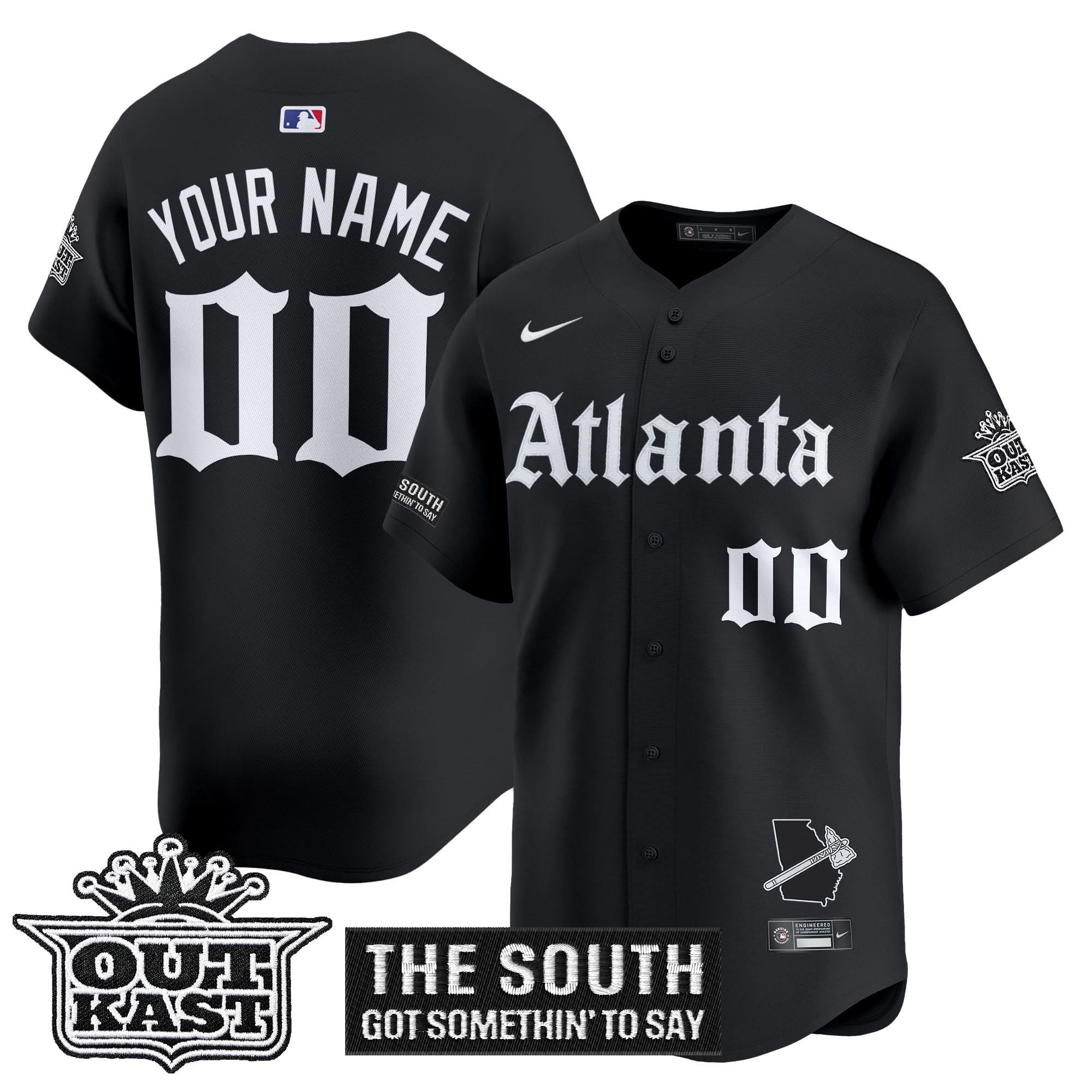 AB 'Gothic South x Outkast Edition' Vapor Premier Limited Custom Jersey - Stitched