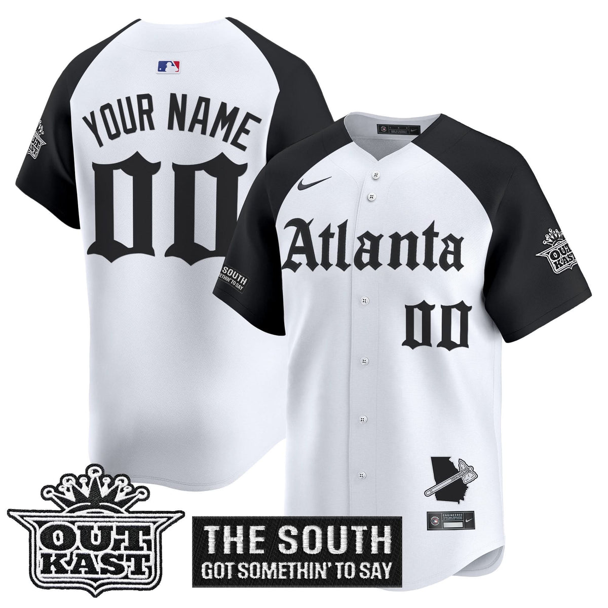 AB 'Gothic South x Outkast Edition' Vapor Premier Limited Custom Jersey - Stitched