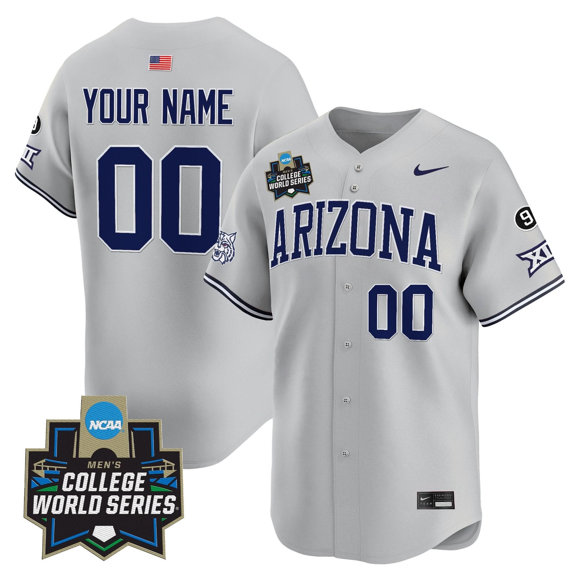 ARIZ 2025 World Series Vapor Premier Limited Custom Jersey - Stitched