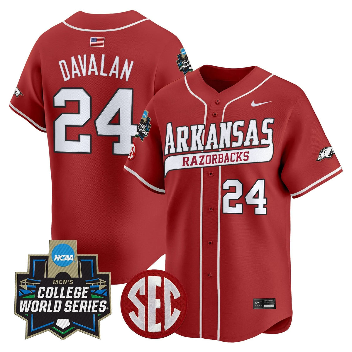 AR 2025 World Series Vapor Premier Limited Jersey - Stitched