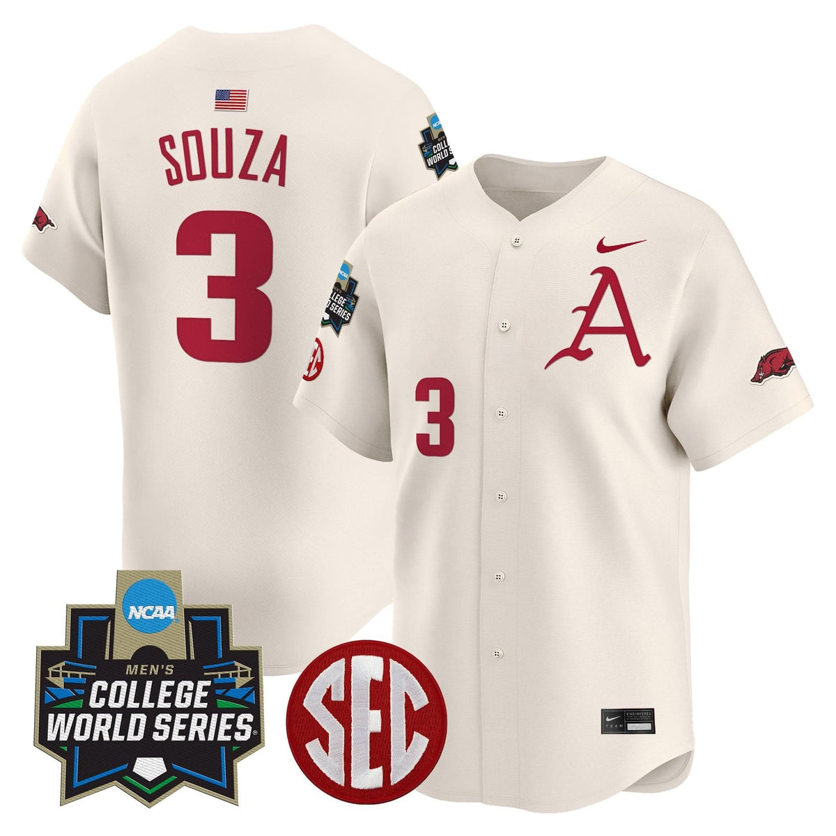 AR 2025 World Series Vapor Premier Limited Jersey - Stitched