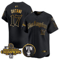 LAD 2025 LA Gothic Style Gold Vapor Premier Limited Jersey - Stitched