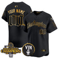 LAD 2025 LA Gothic Style Gold Vapor Premier Limited Custom Jersey - Stitched
