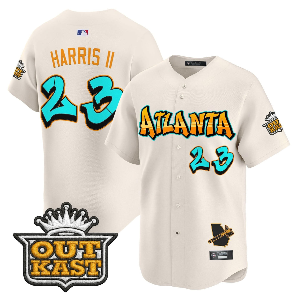 AB 'Graffiti A-Town Edition' Vapor Premier Limited Jersey - Stitched