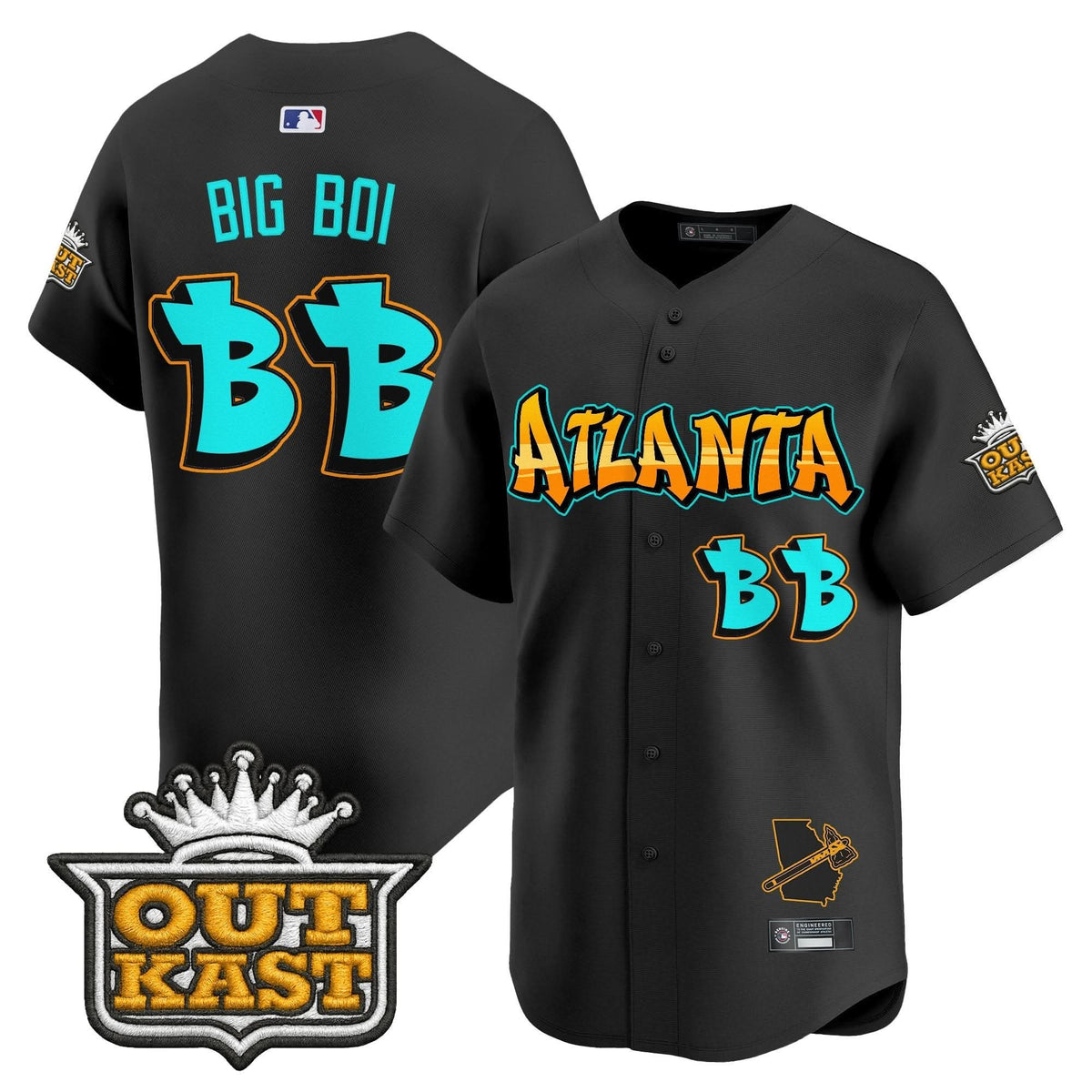 AB 'Graffiti A-Town Edition' Vapor Premier Limited Jersey - Stitched
