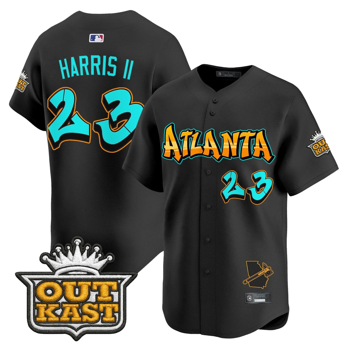 AB 'Graffiti A-Town Edition' Vapor Premier Limited Jersey - Stitched