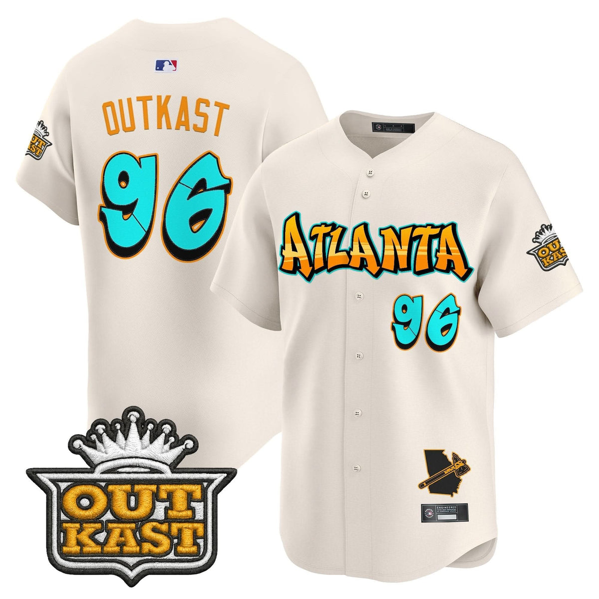 AB 'Graffiti A-Town Edition' Vapor Premier Limited Jersey - Stitched