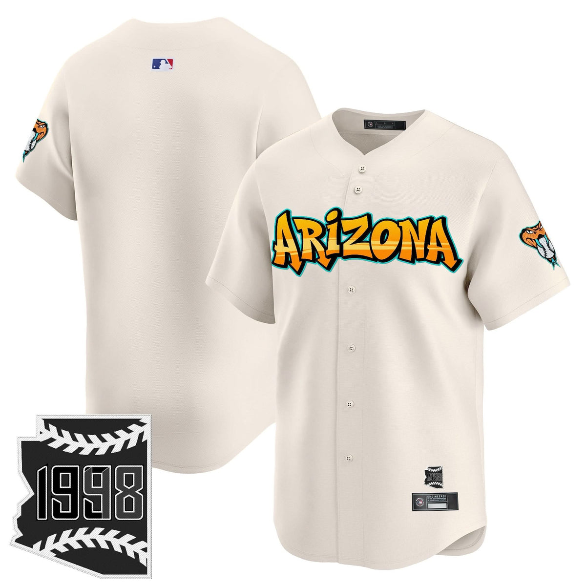 AD 'Graffiti Desert Ink Edition' Vapor Premier Limited Jersey - Stitched
