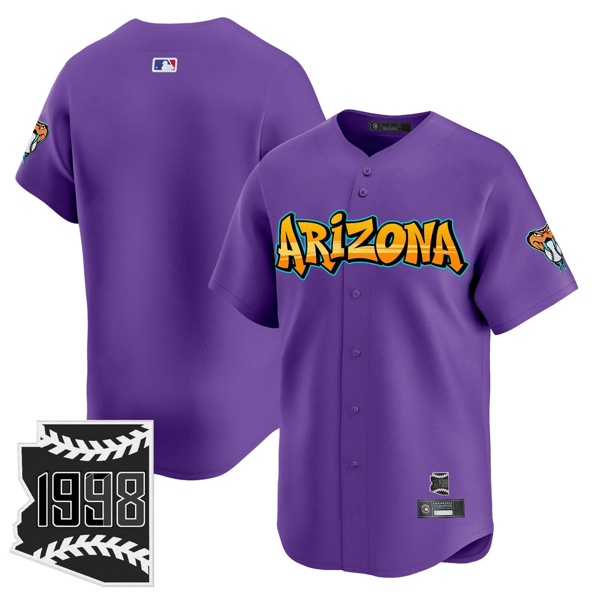 AD 'Graffiti Desert Ink Edition' Vapor Premier Limited Jersey - Stitched