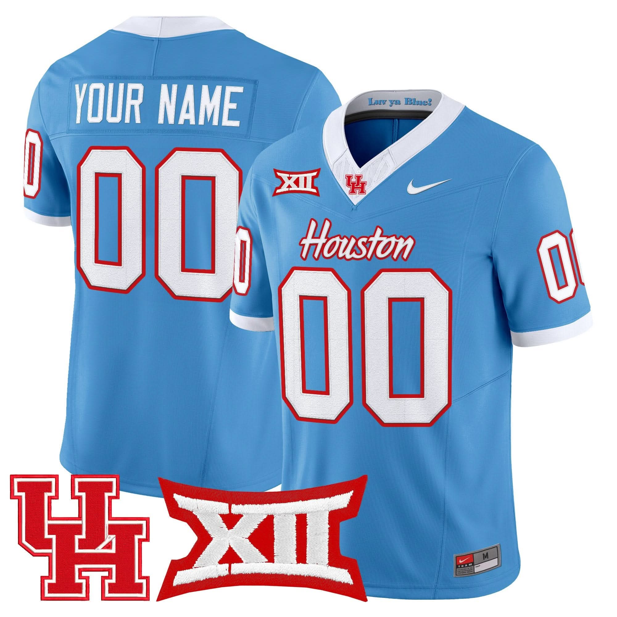 HOU 2025 Vapor Limited Custom Jersey