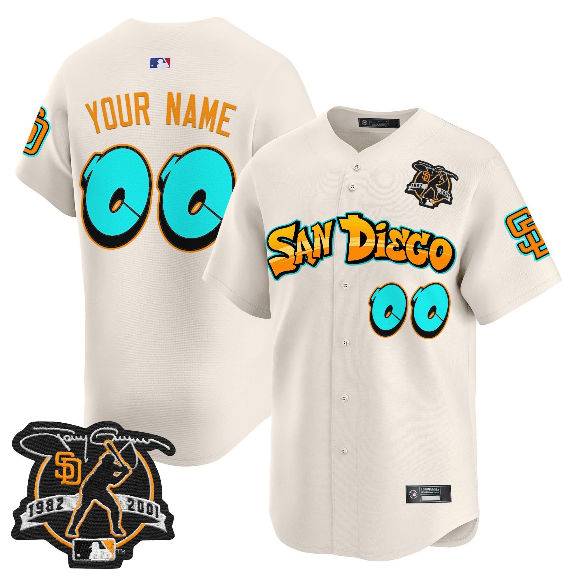 SDP 'Graffiti Barrio Edition' Vapor Premier Limited Custom Jersey - Stitched