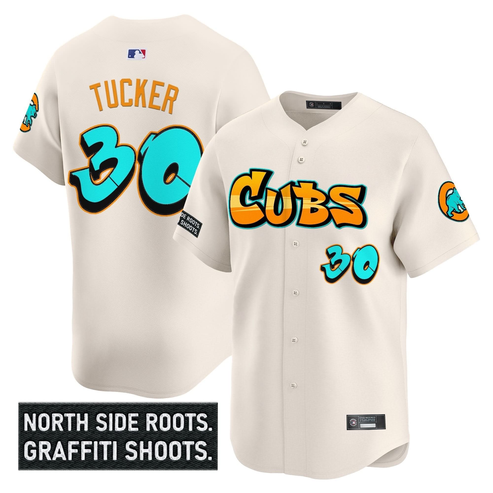 CC 'Graffiti North Side Edition' Vapor Premier Limited Jersey - Stitched