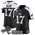 Men's Buffalo Bills 'Gothic Cold Front Edition' Vapor Limited Jersey - All Stitched