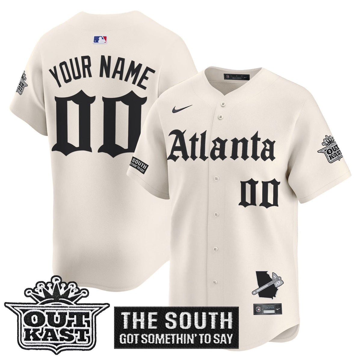 AB 'Gothic South x Outkast Edition' Vapor Premier Limited Custom Jersey - Stitched