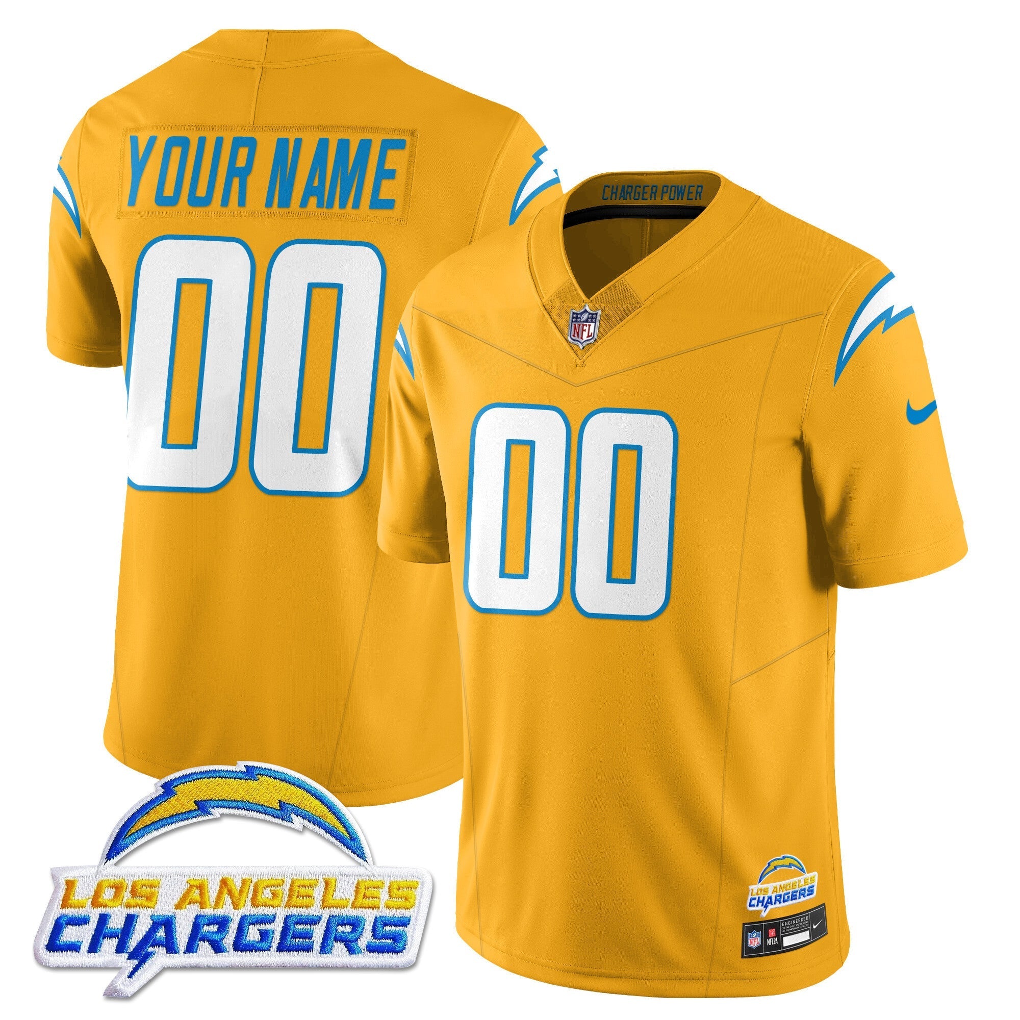 Women's Los Angeles Chargers Alternate 2025 Jersey - All Stitched