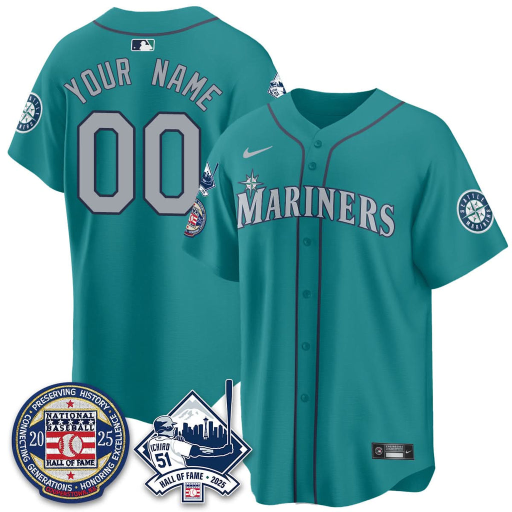 SM Ichiro Number Retirement Jersey V2 - Stitched