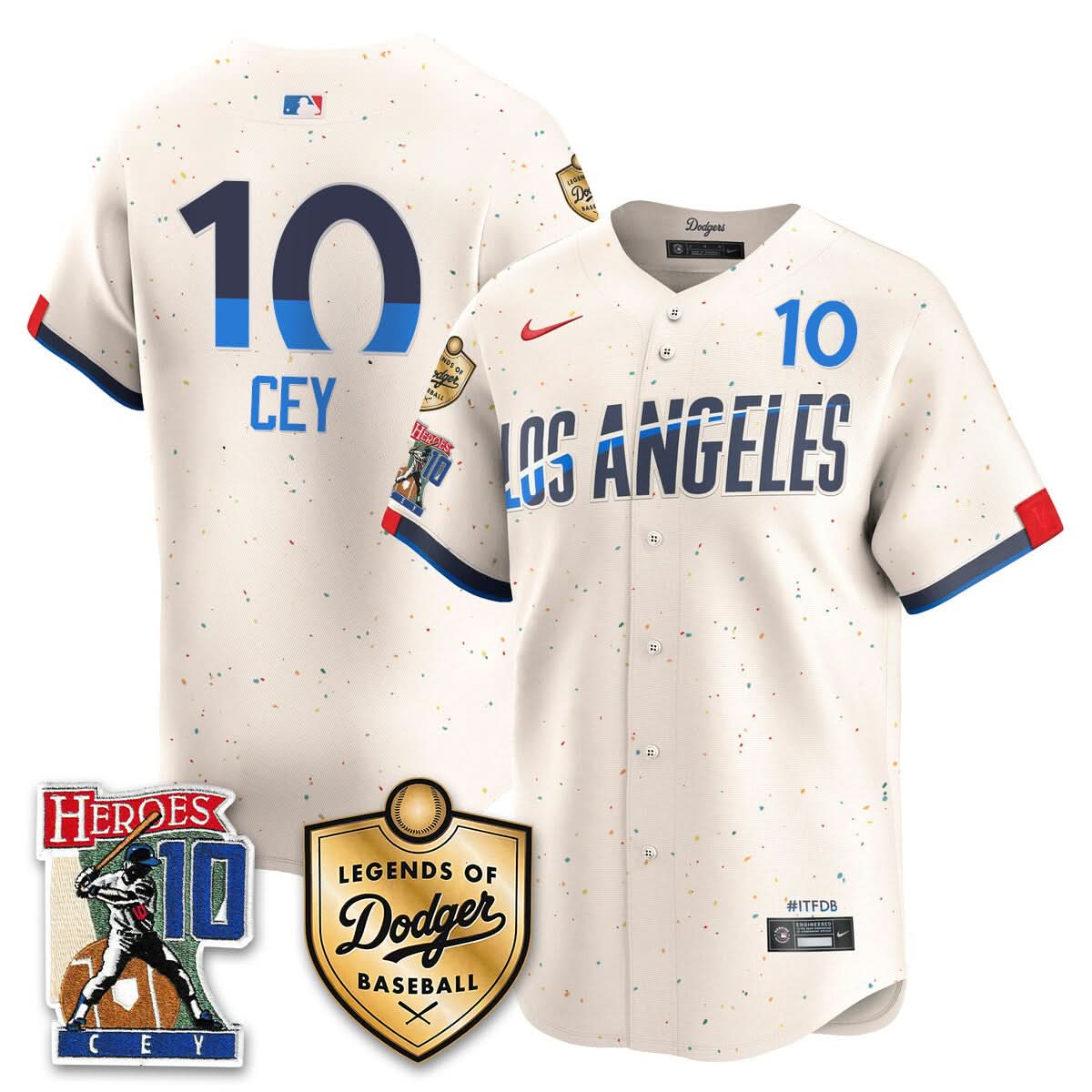 LAD Ron Cey "Legends Of LAD Baseball" Jersey - Stitched