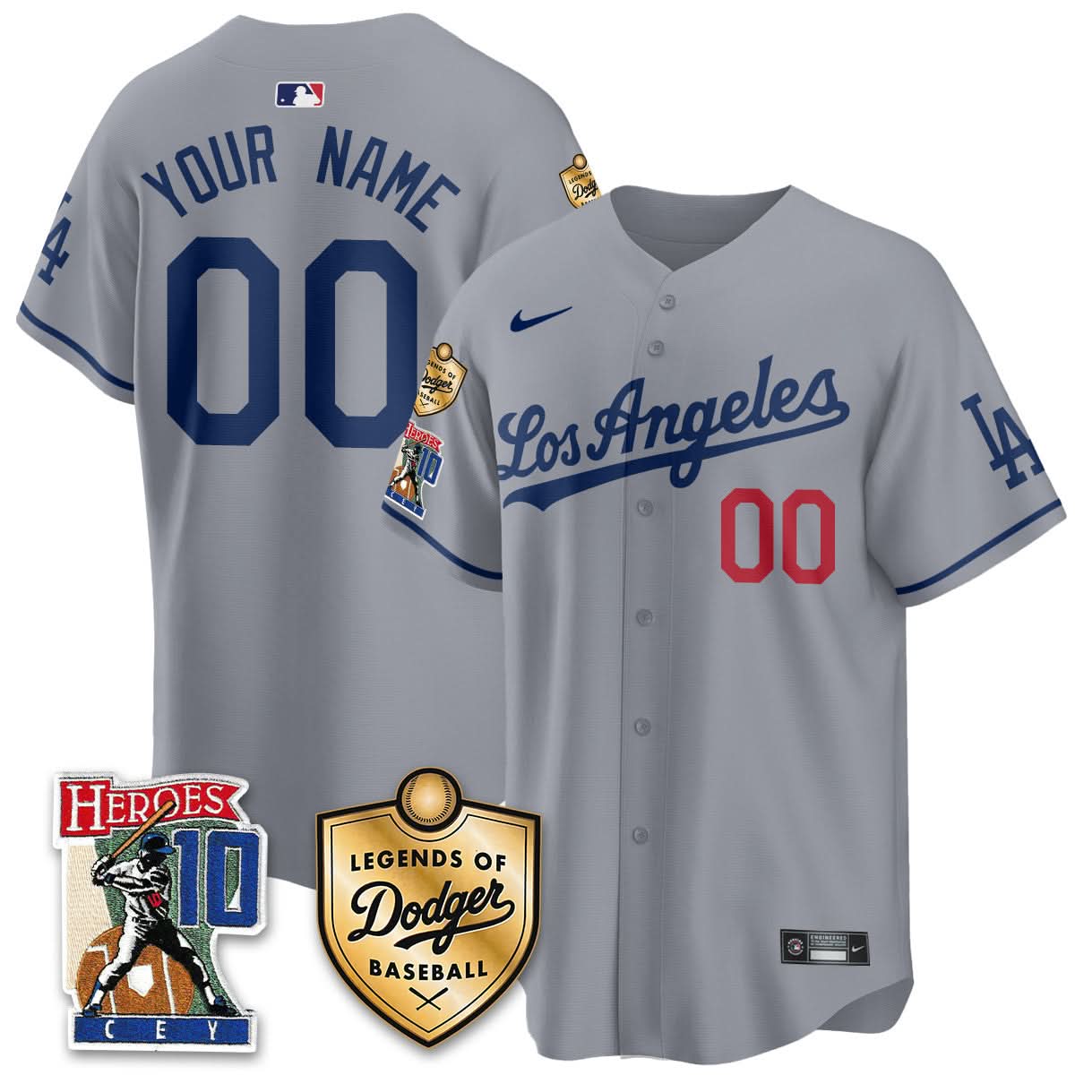 LAD Ron Cey "Legends Of LAD Baseball" Jersey - Stitched