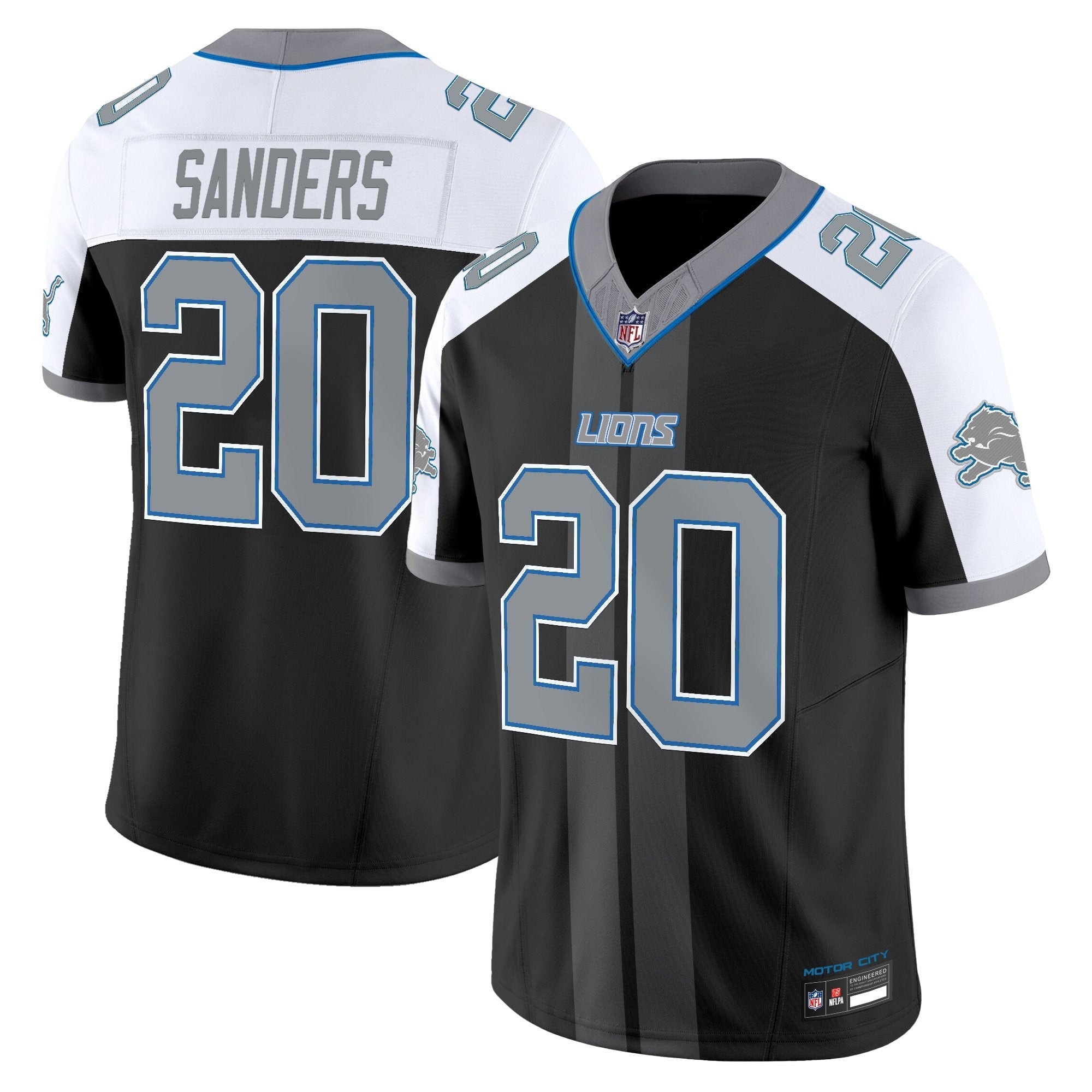 Men's Detroit Lions 'Motor City Racing Edition' Vapor Limited Jersey - All Stitched