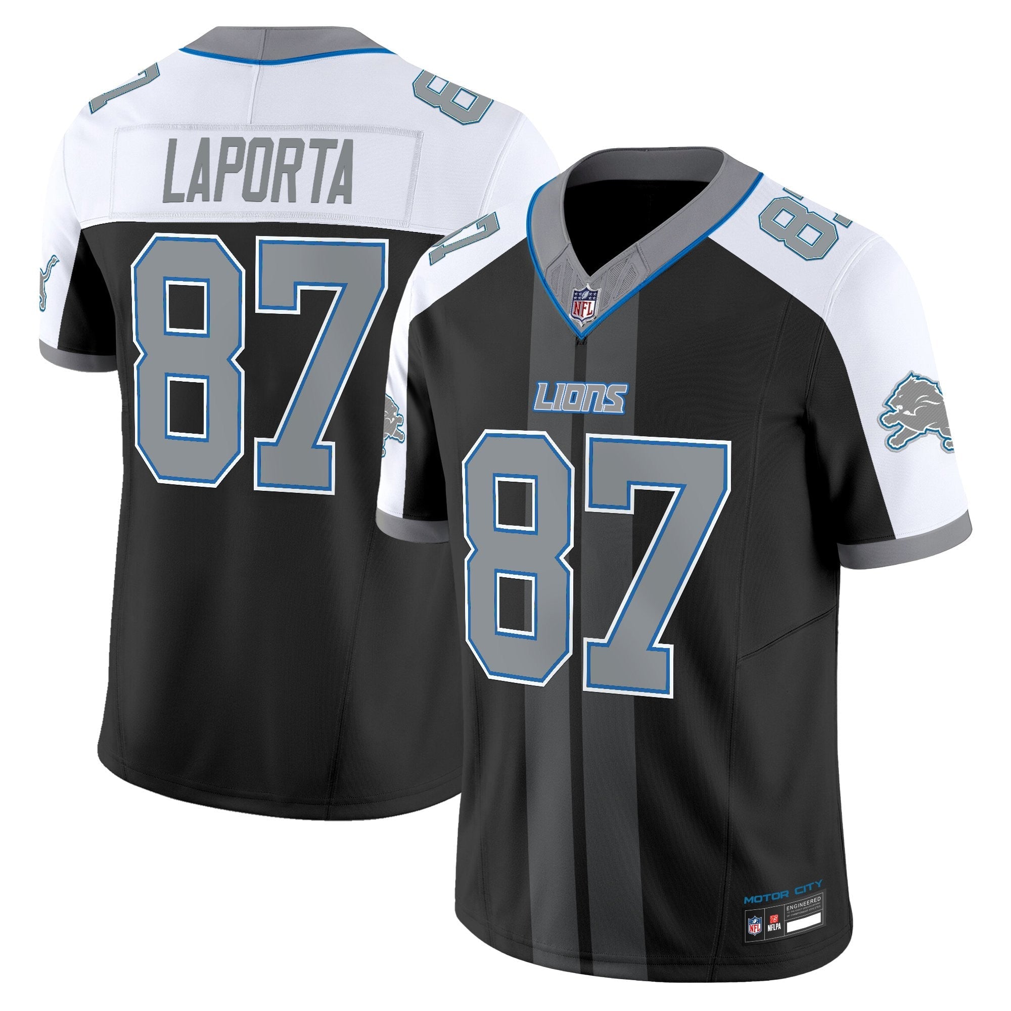 Men's Detroit Lions 'Motor City Racing Edition' Vapor Limited Jersey - All Stitched