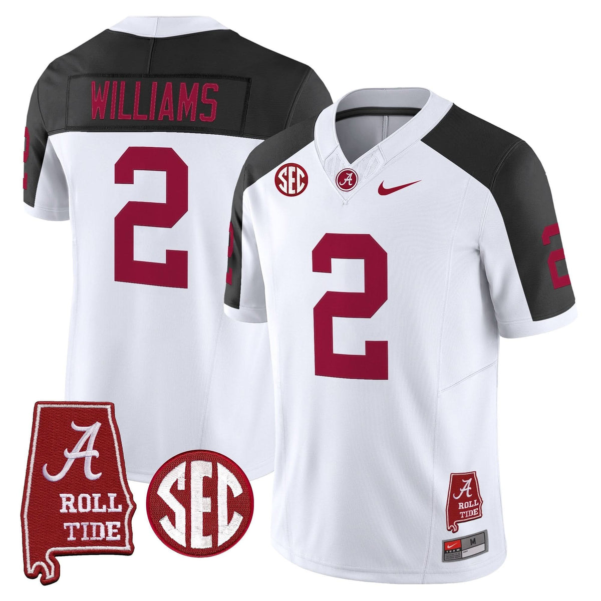 ACT Throwback Vapor Limited Jersey - Alabama Map