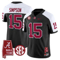 ACT Throwback Vapor Limited Jersey - Alabama Map