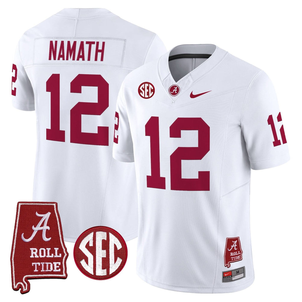 ACT Throwback Vapor Limited Jersey - Alabama Map