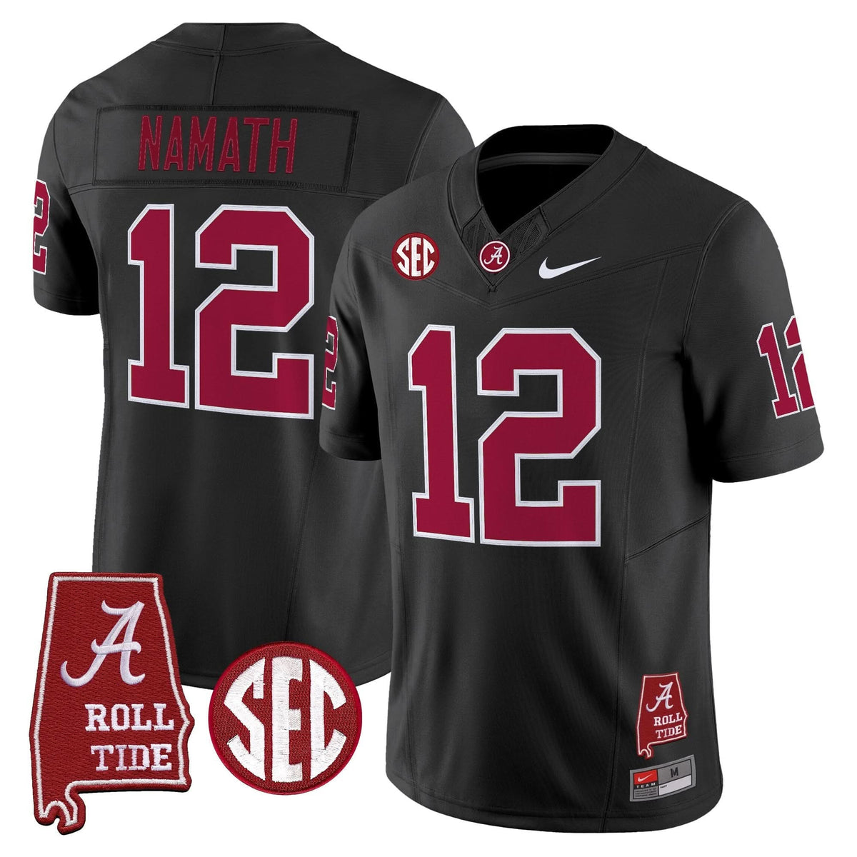 ACT Throwback Vapor Limited Jersey - Alabama Map
