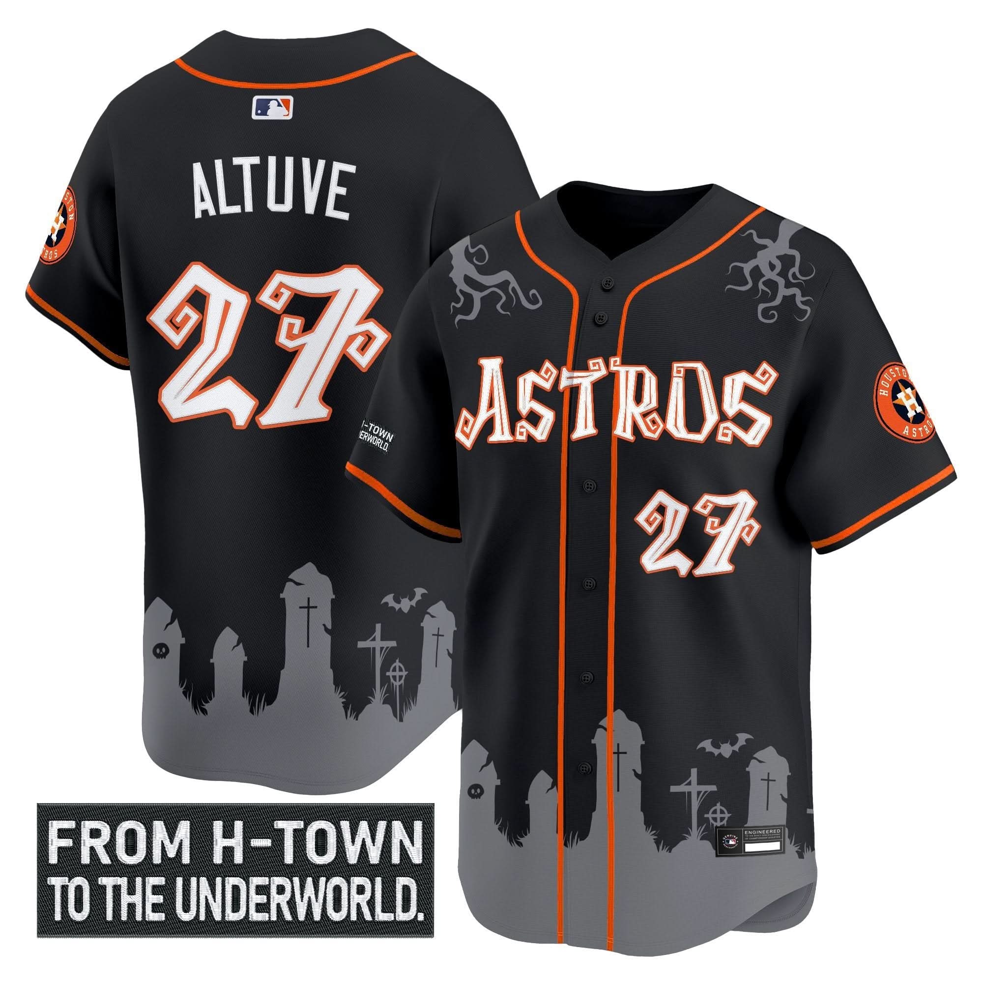 HA 'Halloween Shadows Edition' Vapor Premier Limited Jersey - Stitched