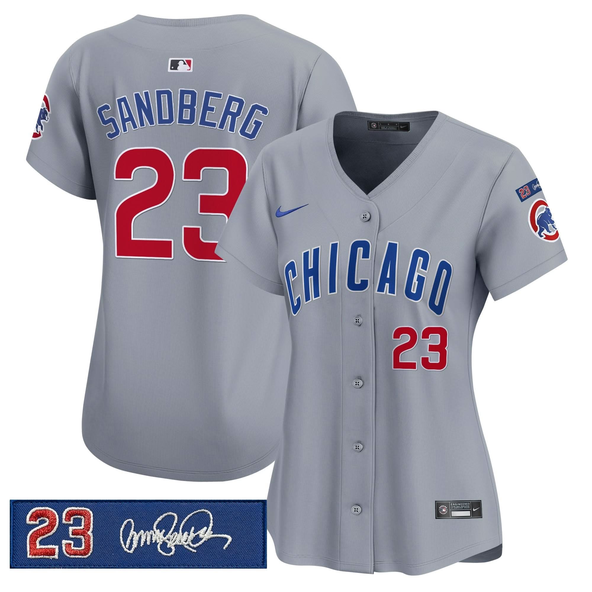 Women's CC 'Ryne Sandberg Tribute' Vapor Premier Limited Jersey V3 - Stitched