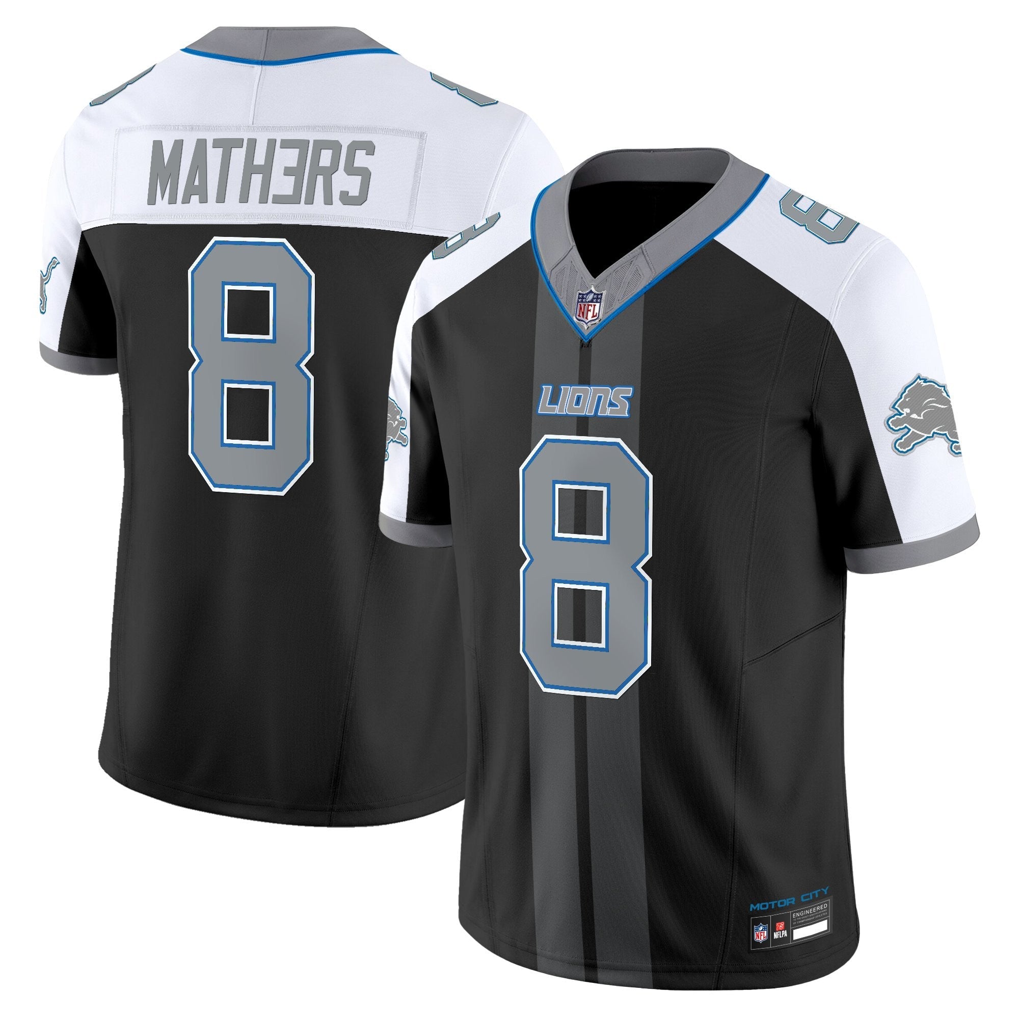 Men's Detroit Lions 'Motor City Racing Edition' Vapor Limited Jersey - All Stitched