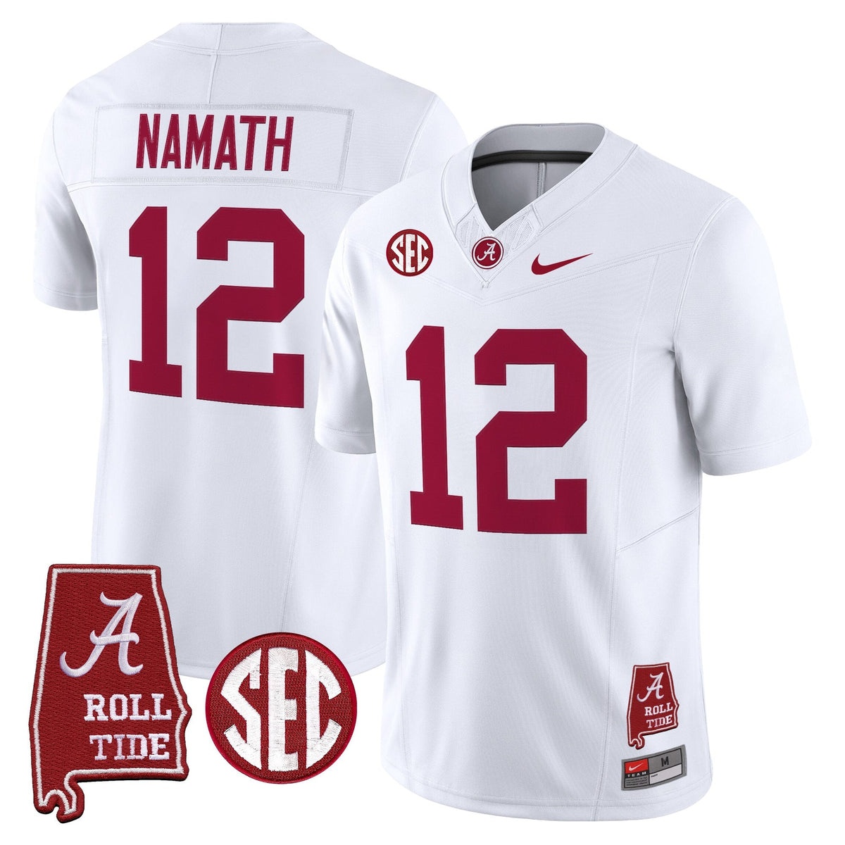 BAMA 2026 Vapor Limited Jersey - Alabama Map - Stitched