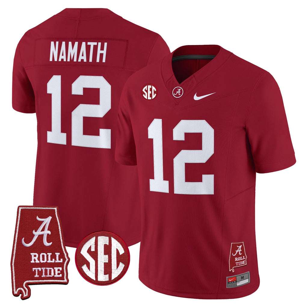BAMA 2026 Vapor Limited Jersey - Alabama Map - Stitched