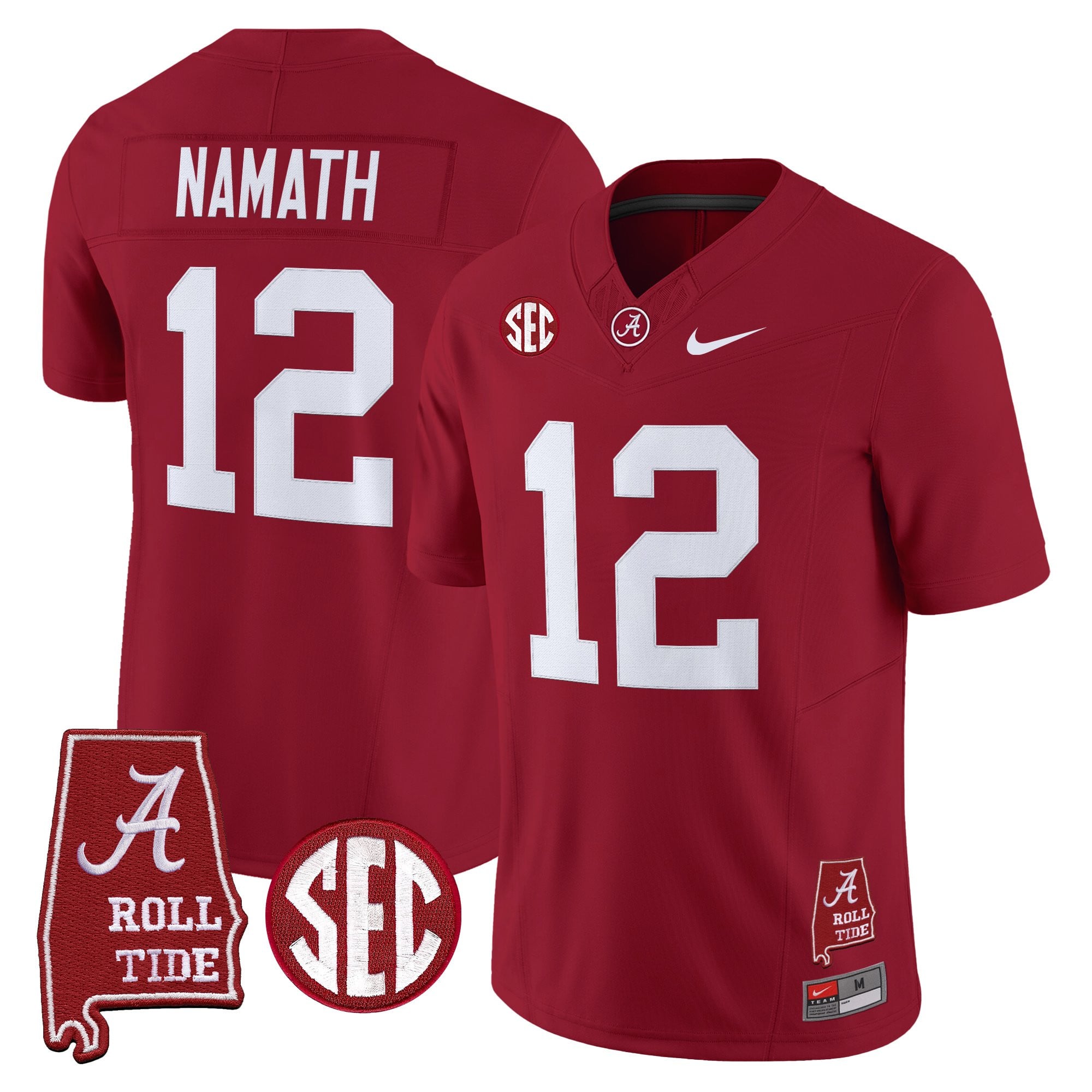 BAMA 2026 Vapor Limited Jersey - Alabama Map - Stitched