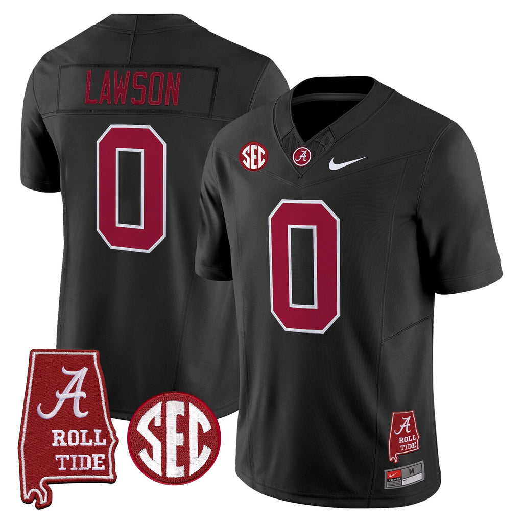 BAMA 2026 Vapor Limited Jersey - Alabama Map - Stitched