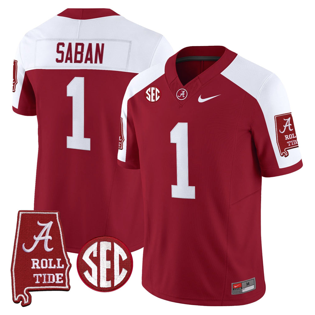 BAMA 2026 Vapor Limited Jersey - Alabama Map - Stitched