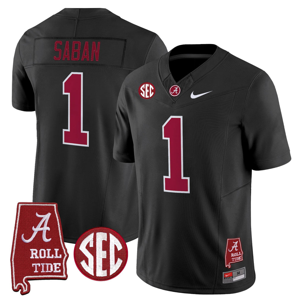 BAMA 2026 Vapor Limited Jersey - Alabama Map - Stitched