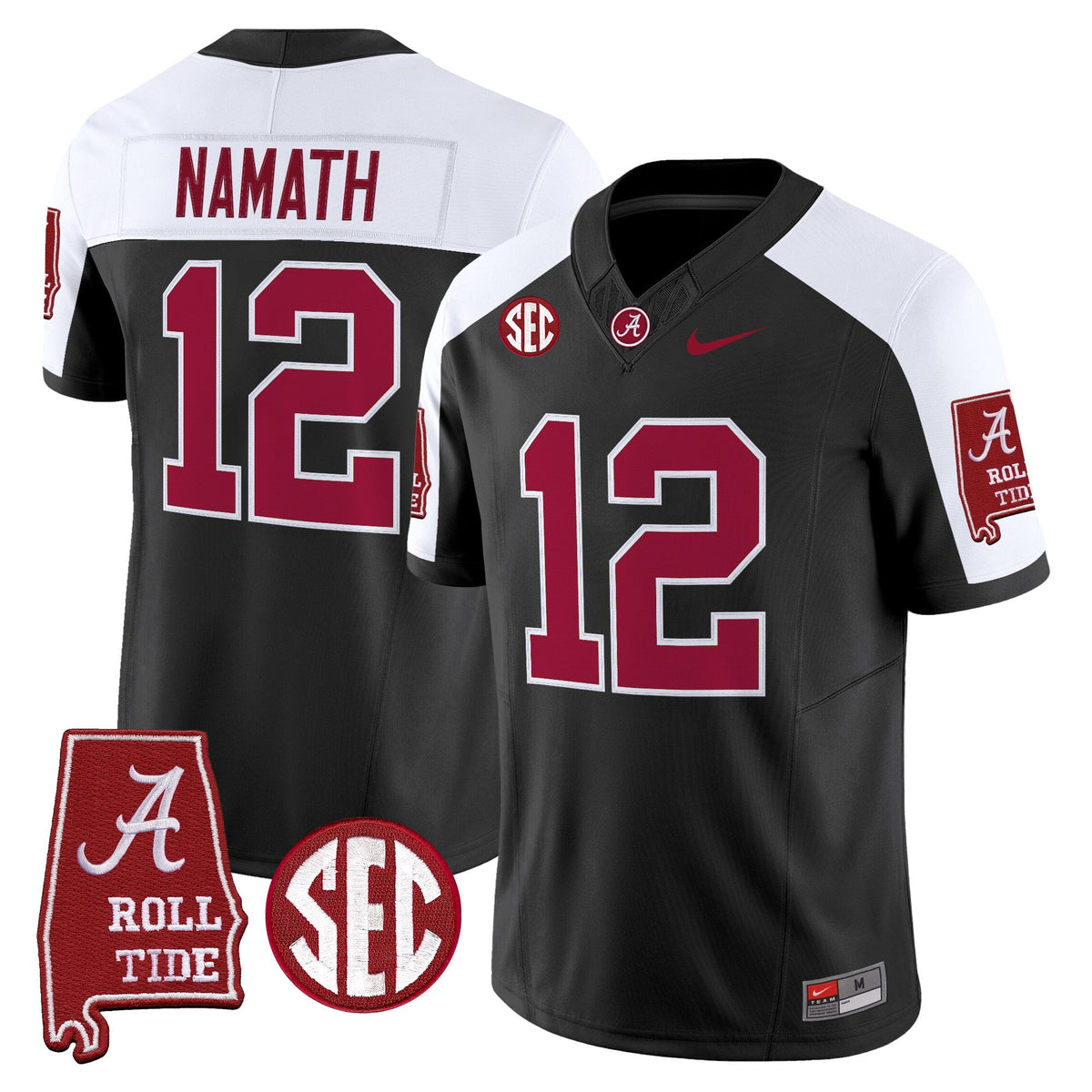 BAMA 2026 Vapor Limited Jersey - Alabama Map - Stitched