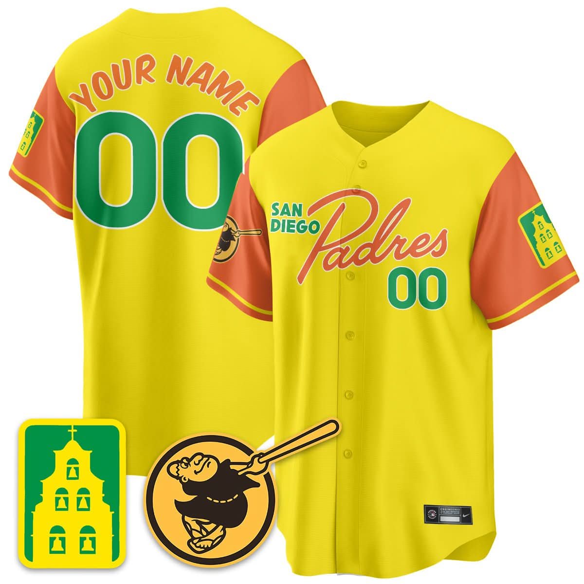 SDP City Connect City Concept Custom Jersey - Stitched