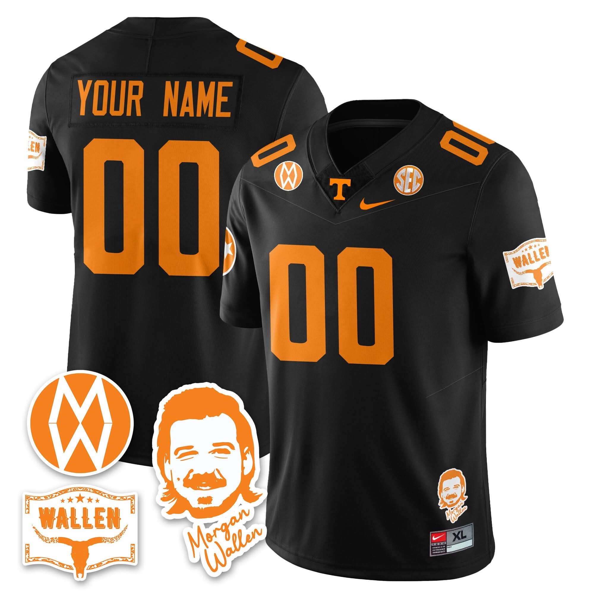 TV Morgan Wallen 2025 Jersey
