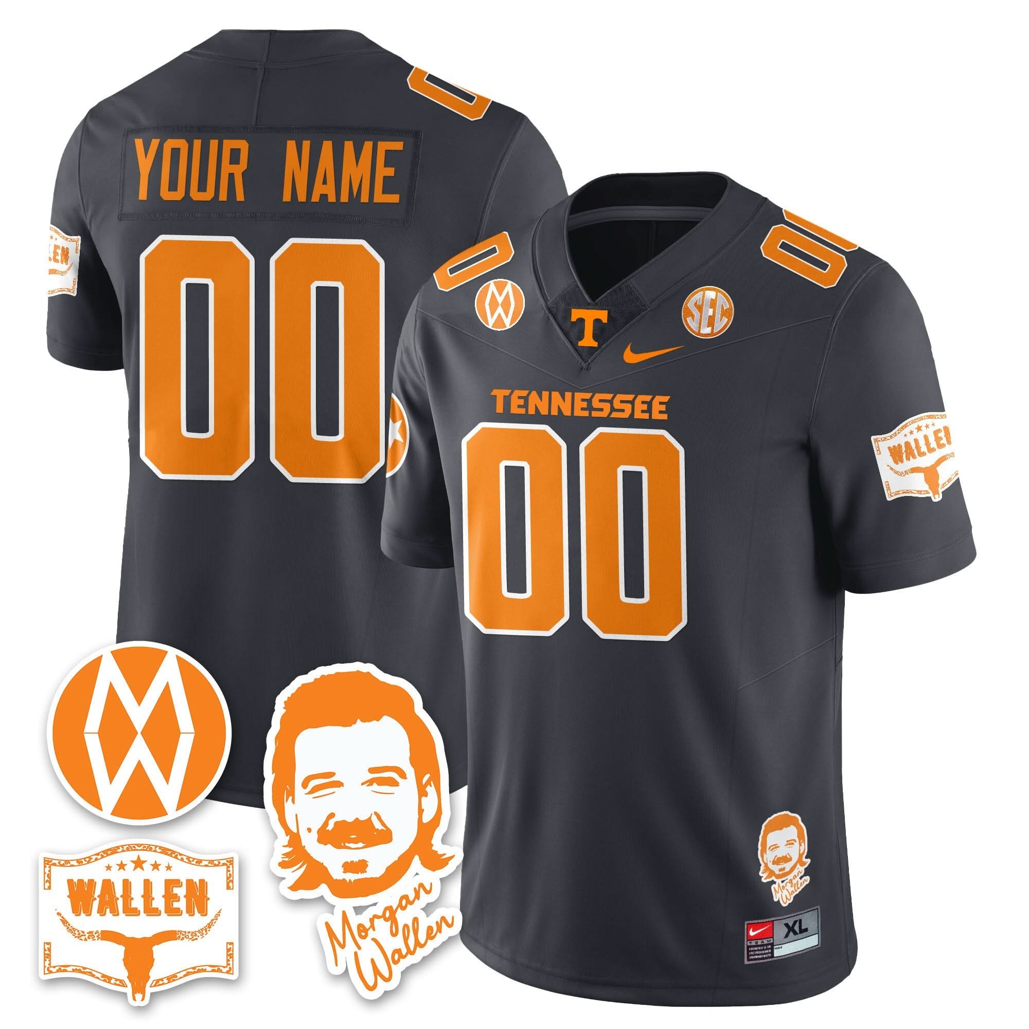 TV Morgan Wallen 2025 Jersey