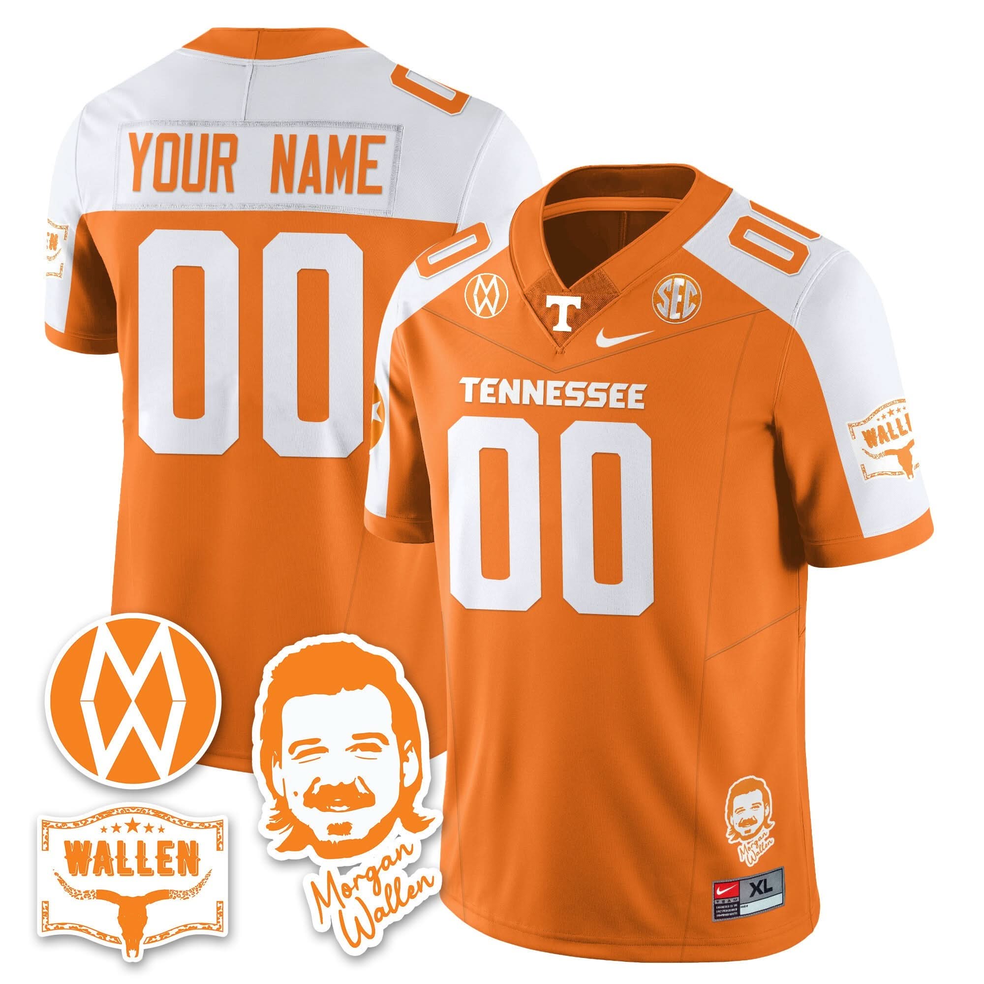 TV Morgan Wallen 2025 Jersey
