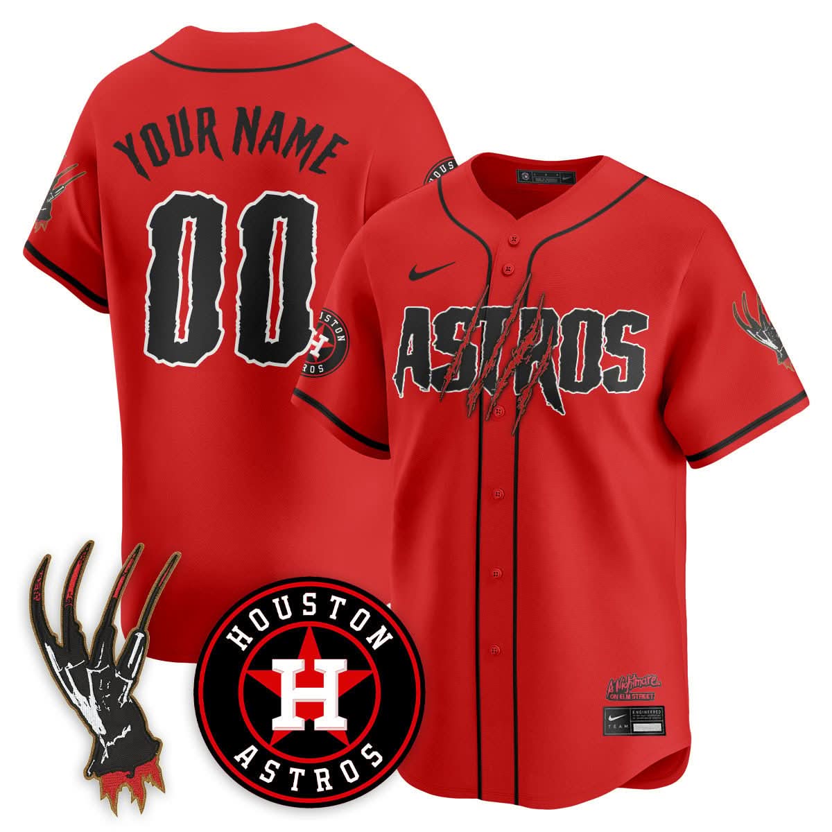 HA "A Nightmare on Elm Street" Jersey - Stitched